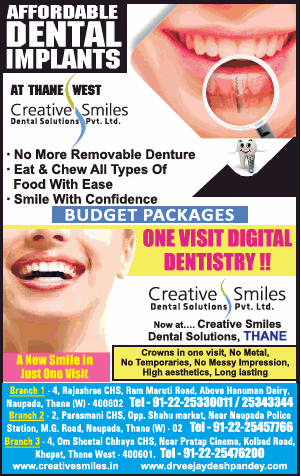 Dental implants cost in Thane