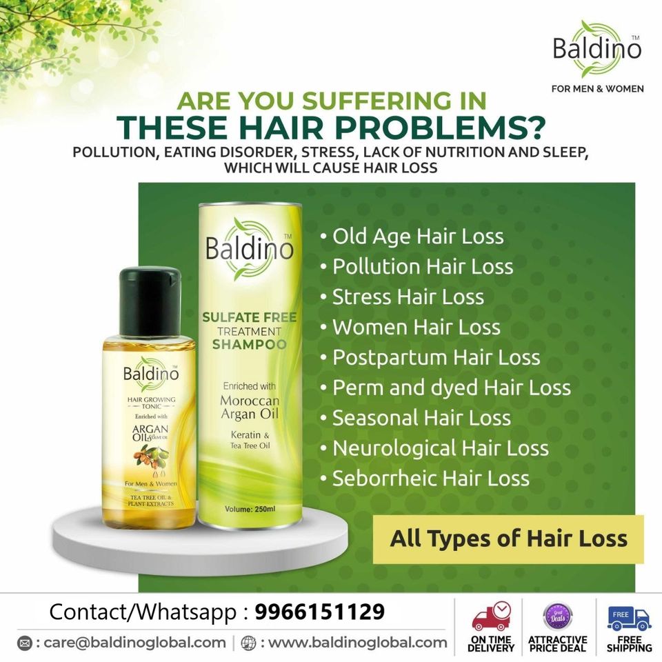 Baldino hair oil