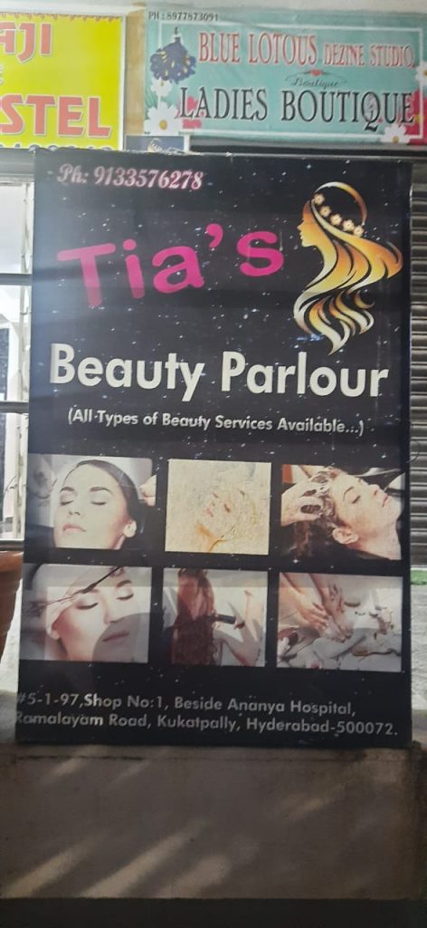 Tia`s beauty parlour kukatpally