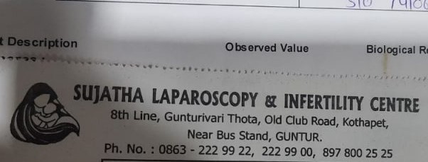 Sujatha laparoscopy and infertility centre