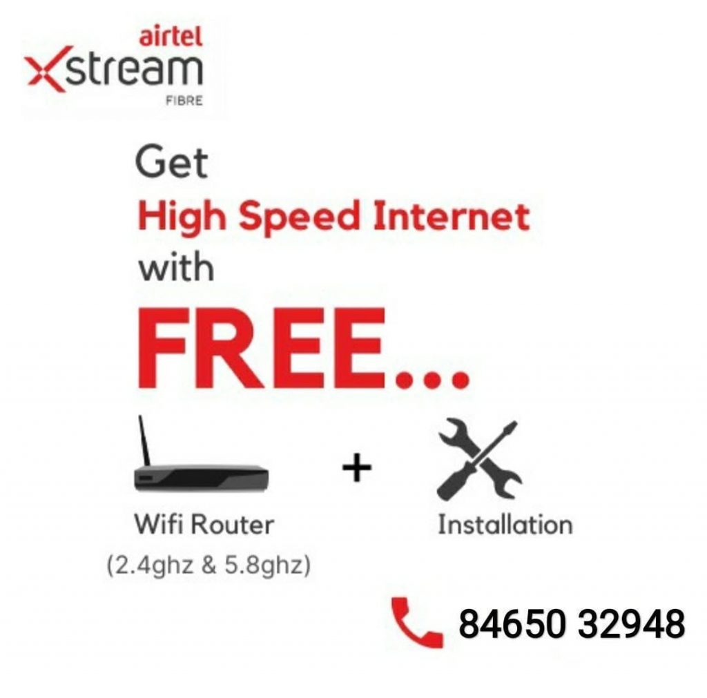 Airtel XStream fiber Rajahmundry